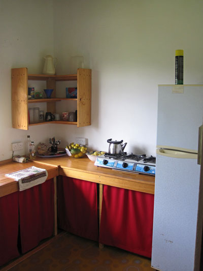 Küche in Ediths Appartment